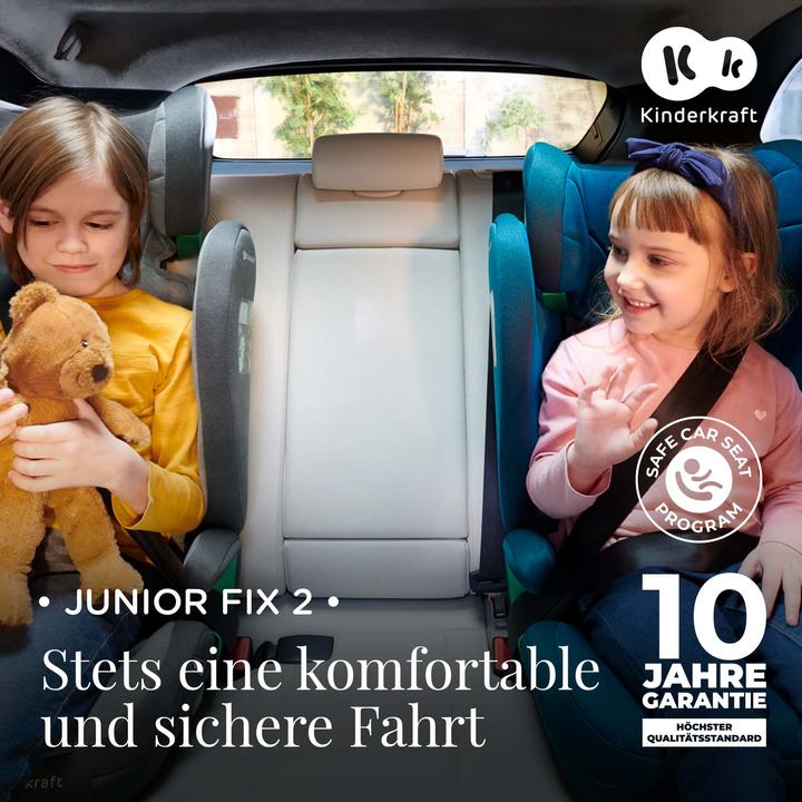 Image du produit KinderKraft Junior Fix 2 I-Size Cherry Pearl (Siège pour enfant, Norme ECE R129/i-Size)