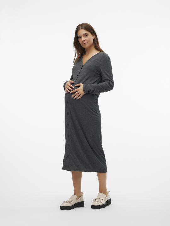 Immagine prodotto Mamalicious Abito midi con scollo a V dalla vestibilità regolare