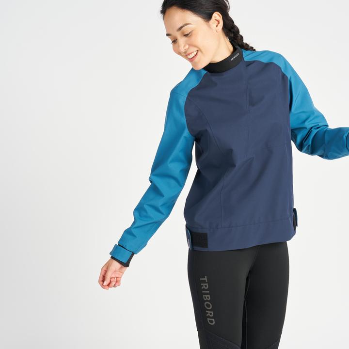 Image du produit Tribord Veste coupe-vent pour femme Sailing - 500 BLUE