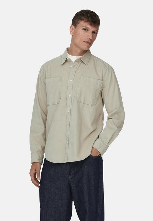 Produktbild Only & Sons Samt Hemd (XXL)