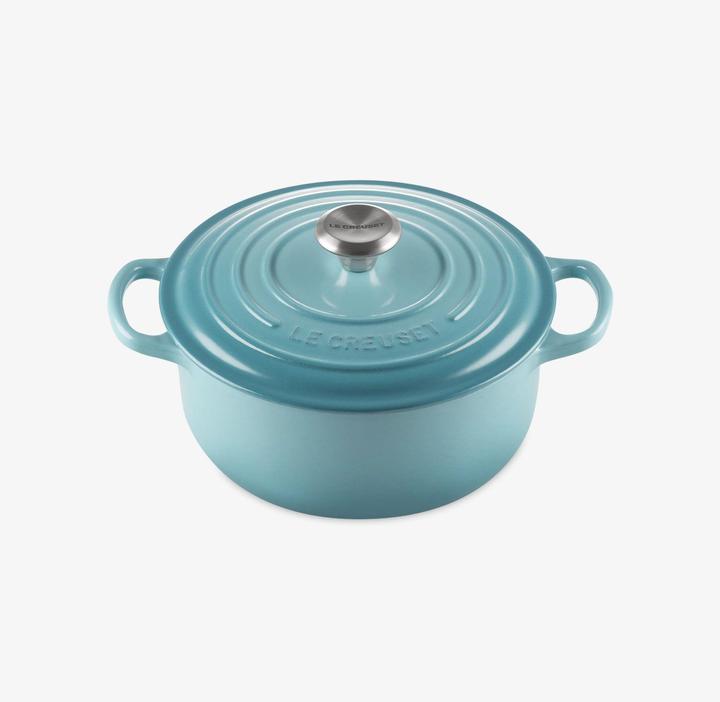 Produktbild Le Creuset Signature (20 cm, Bräter + Schmortopf, Gusseisen, Emaille)