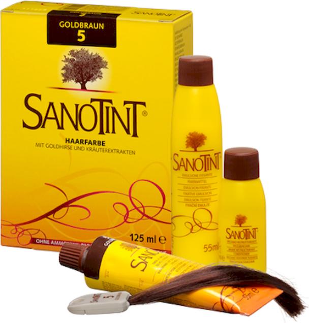 Actual product image Sanotint Hair color 05 golden brown (golden brown)