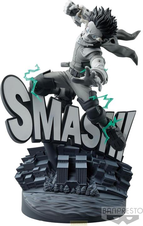 Actual product image Banpresto My Hero Academia - Izuku Midoriya the black & white