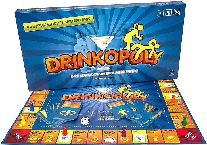 Produktbild Drinkopoly Original Partyspiel (Deutsch)