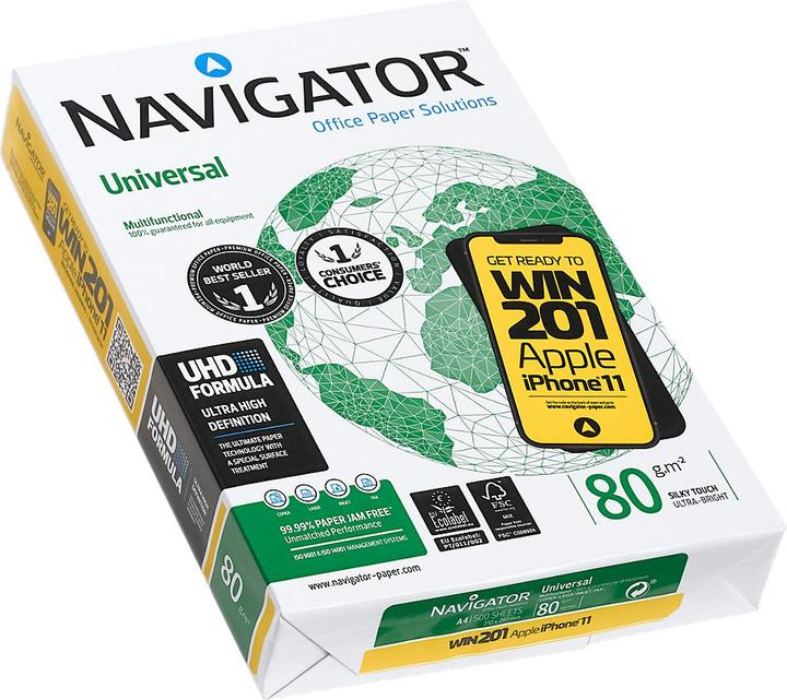 Actual product image Navigator Universal (80 g/m², 2500 x, A4)