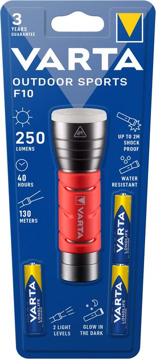 Immagine prodotto Varta Sport all'aperto F10 (12.20 cm, 235 lm)