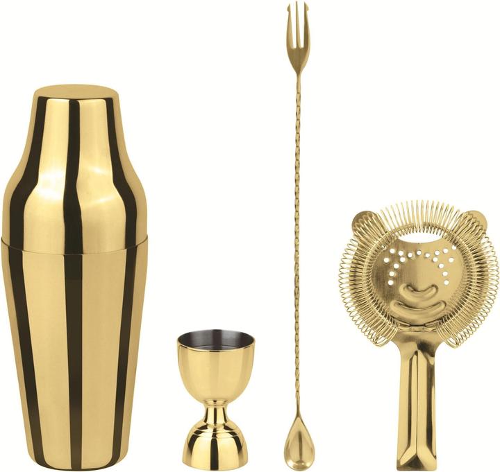 Immagine prodotto WMF Set di miscelatori per bevande Parigino 0,7 l, Oro (Set da cocktail)