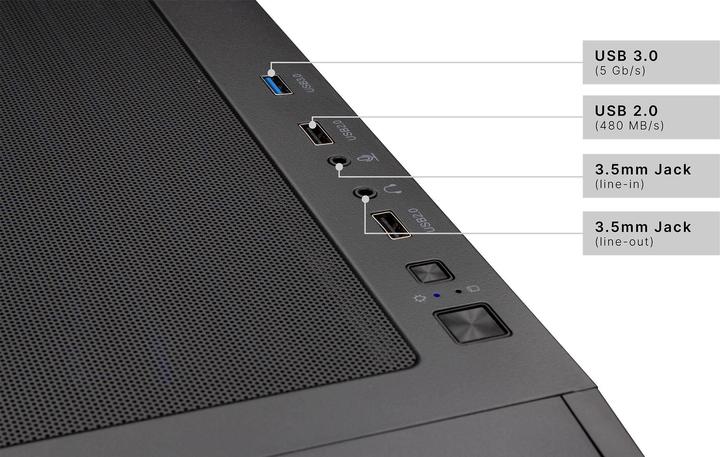 Actual product image Captiva Advanced Gaming R86-467 (AMD Ryzen 7 5700X, 32.77 GB, 2000 GB, GeForce RTX 4060 Ti)