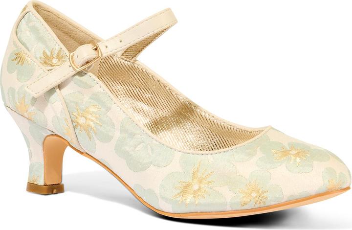 Image du produit Joe Browns Jacquard Floral Occasion Shoes (36)