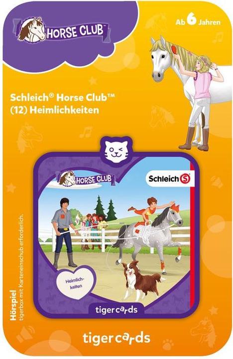 Produktbild Tigermedia Tigercard- Schleich Horse Club (12): Heimlichkeiten (Deutsch)