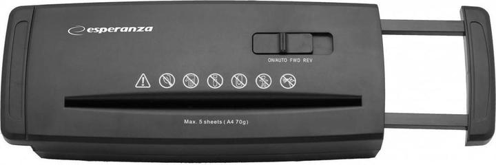 Actual product image Esperanza EN104 shredder strip shredding (Strip cut)