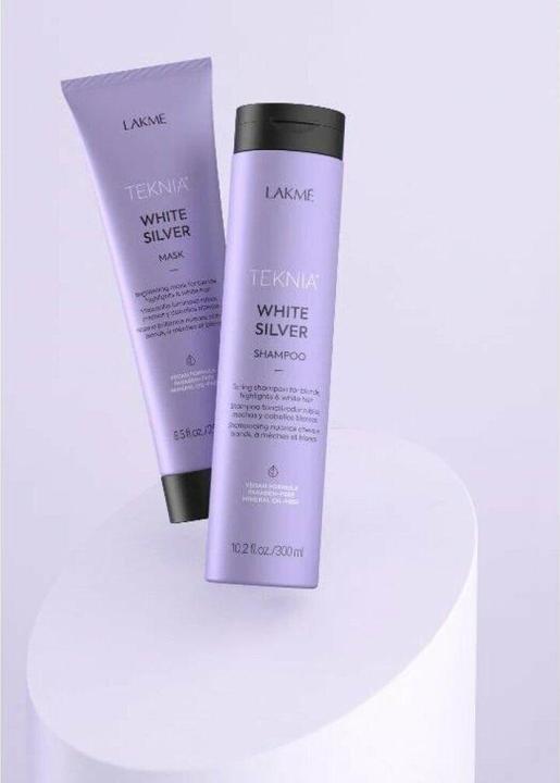 Image du produit Lakmé Teknia Blanc Argent (300 ml, Shampoing liquide)