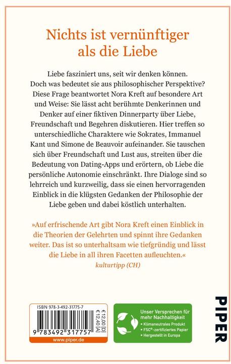 Actual product image Was ist Liebe, Sokrates? (German, Nora Kreft, 2021)