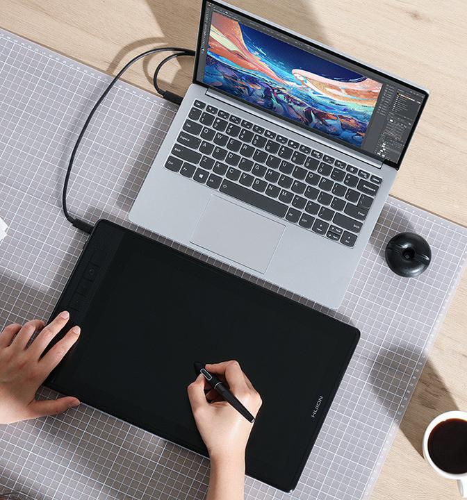 Actual product image Huion Kamvas Pro 13 2.5K (13.30", 5080 lpi)
