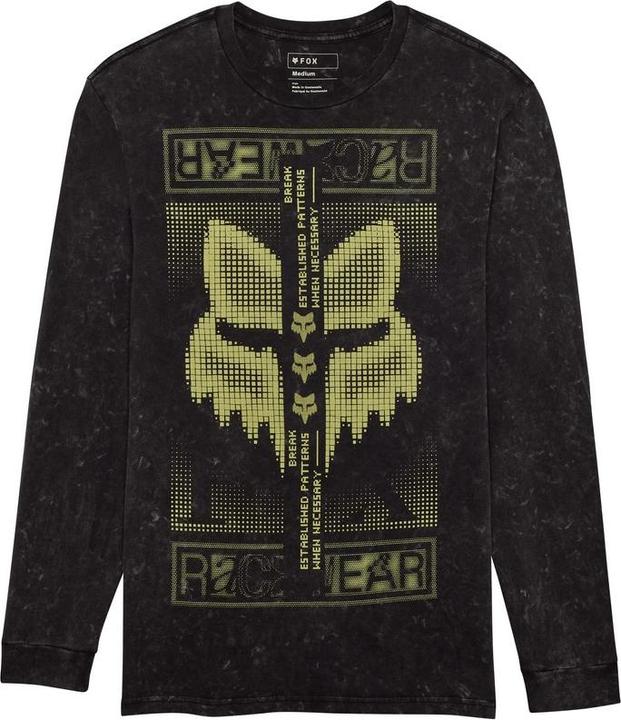 Actual product image Fox Tee 24 Throttle Ls Prem Blk (M)