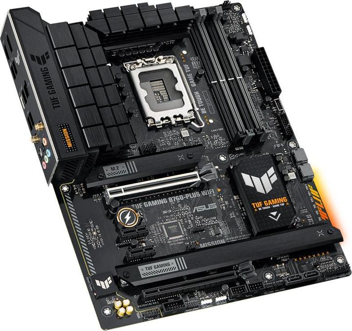 Actual product image ASUS TUF GAMING B760-PLUS WIFI (LGA 1700, Intel B760, ATX)