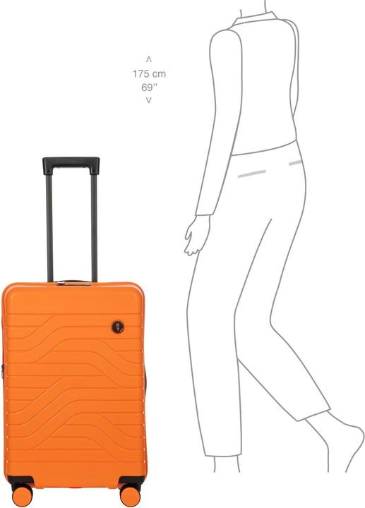Produktbild Brics BY Ulisse 4-Rollen Trolley 65 cm (65 l, L (90 - 115l))