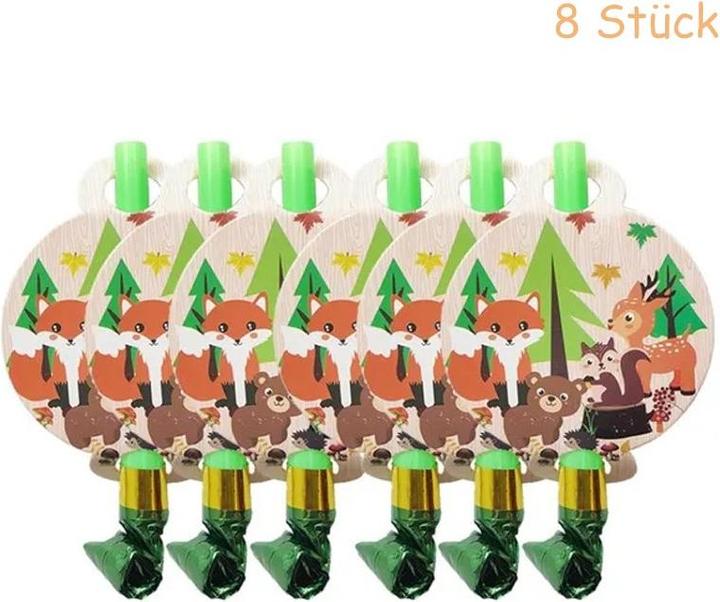 Image du produit ASMI 75-teiliges Party-Set Wald Tiere