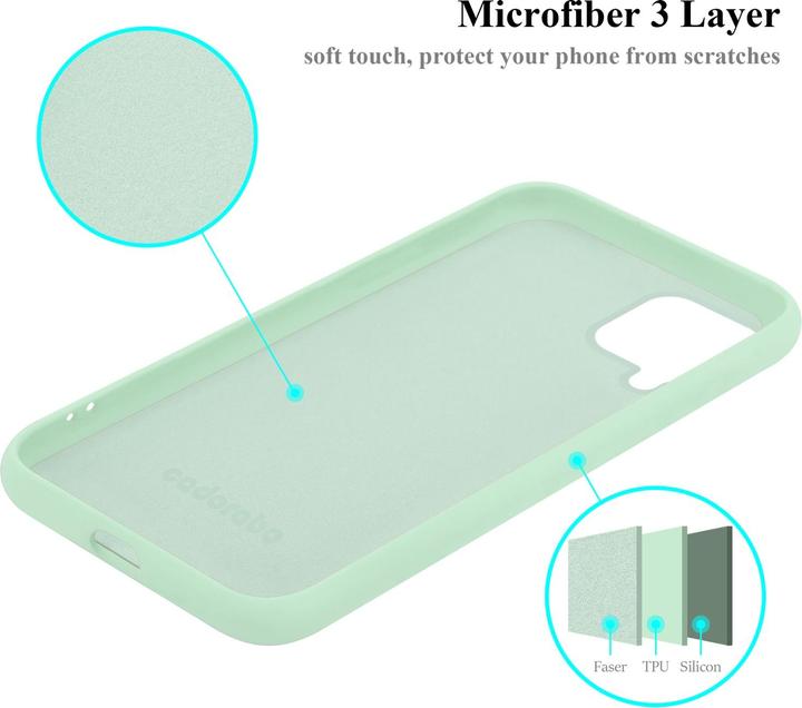 Produktbild Cadorabo TPU Liquid Silicone Case Hülle (Samsung Galaxy M22, Samsung Galaxy A22, Samsung Galaxy A32)