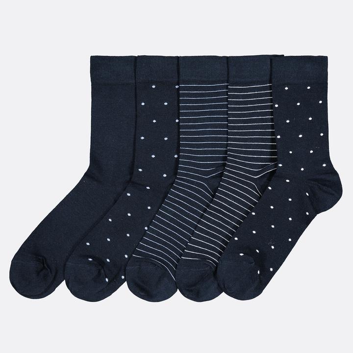 La Redoute Collections 5 Paar Socken (3er Pack, 43, 45)
