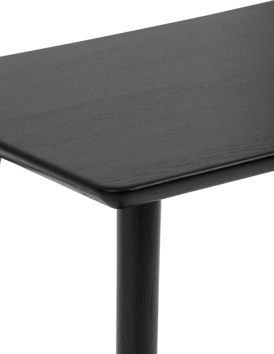 Actual product image Oakywood Classic Desk - Made of solid wood or veneer - color Black / 120x60 - (120 x 60 cm)