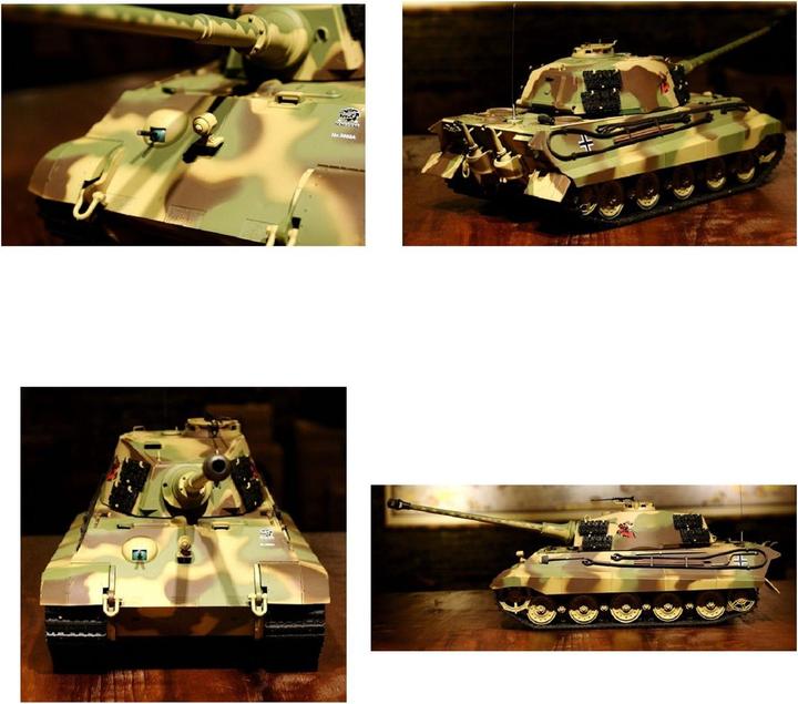 Immagine prodotto Es-toys Heng Long RC serbatoio tedesco re tigre (RTR pronto all'uso)