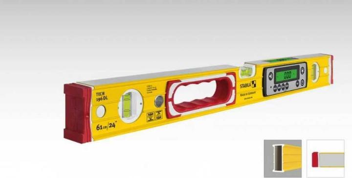 Produktbild Stabila Elektronik Wasserwaage TECH 196 DL 81 cm kalibrationsfrei IP67 19828 (81 cm)