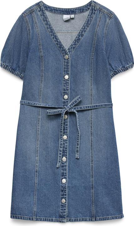 Produktbild Vero Moda Vmjanet Ss V-Neck Short Denim Dress Noos (XS)