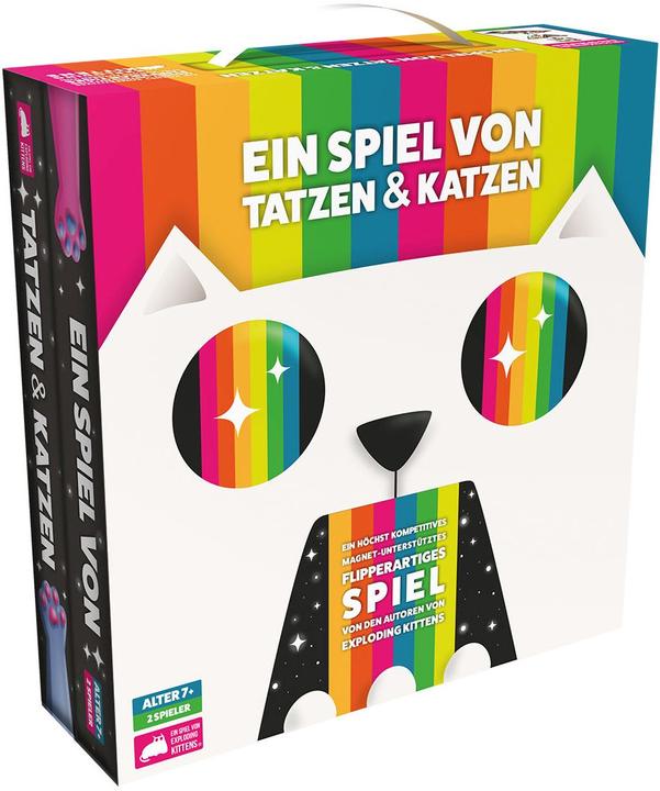 Asmodée EXKD0004 - Ein Spiel von Tatzen & Katzen - Figurenspiel, für 2 Spieler, ab 7 Jahren (DE-Aus (German)