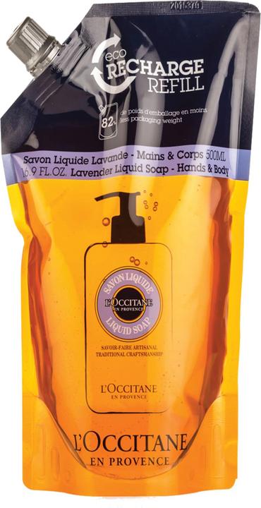 Immagine prodotto L'Occitane Eco Ricarica di sapone liquido di karité alla lavanda (500 ml)