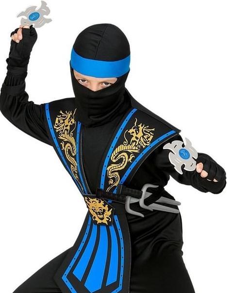 Image du produit Widmann Kombat Ninja mit Waffenset (122, 128)