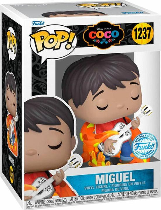 Actual product image Funko POP Disney Pixar Coco Miguel Exclusive
