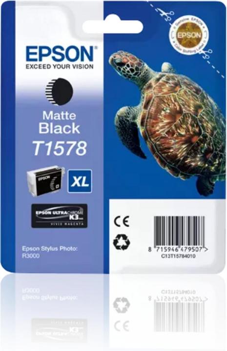 Image du produit Epson T1578 Ultra Chrome K3 (MBK)