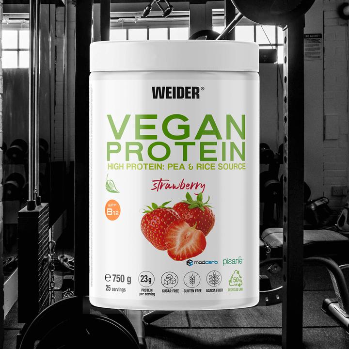Actual product image Weider Vegan Protein (Strawberry, 750 g)