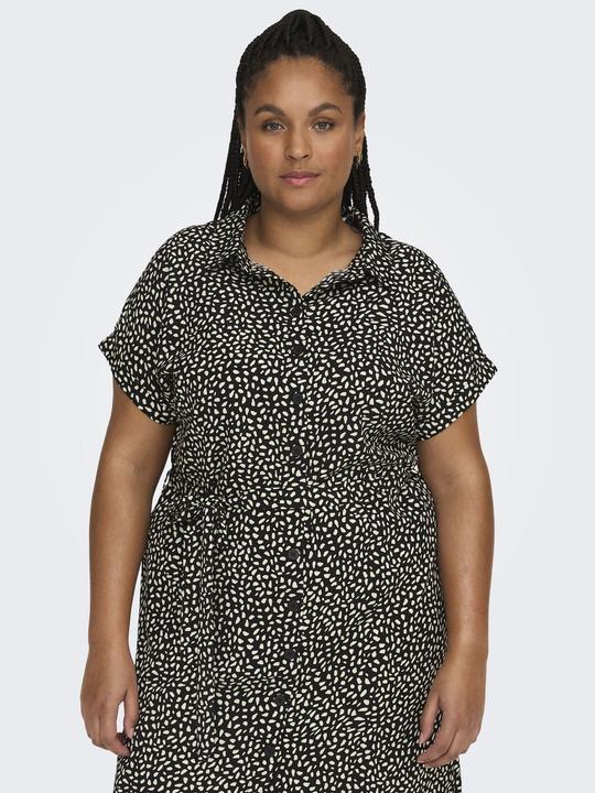 Produktbild Only Curvy Taillengürtel Blusenkleid (50)