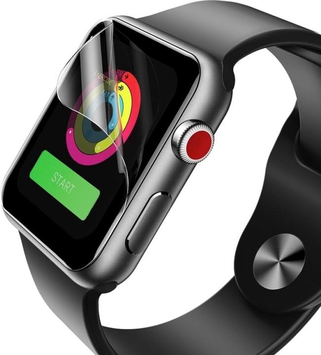 Produktbild Rock Hydrogel Apple Watch 38 mm Screen Protector Folie 0.15 mm 2er Pack Set