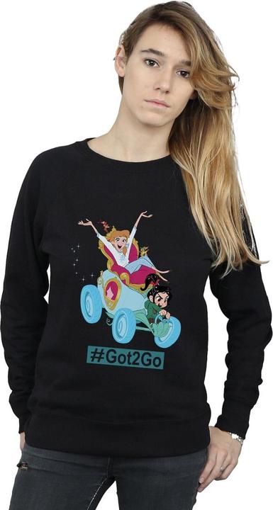 Immagine prodotto Disney Wreck It Ralph Cinderella And Vanellope Felpa Donna (M)