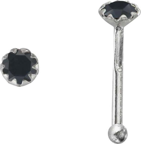 Actual product image Bijouteria Nose piercing (Crystal, Silver 925)