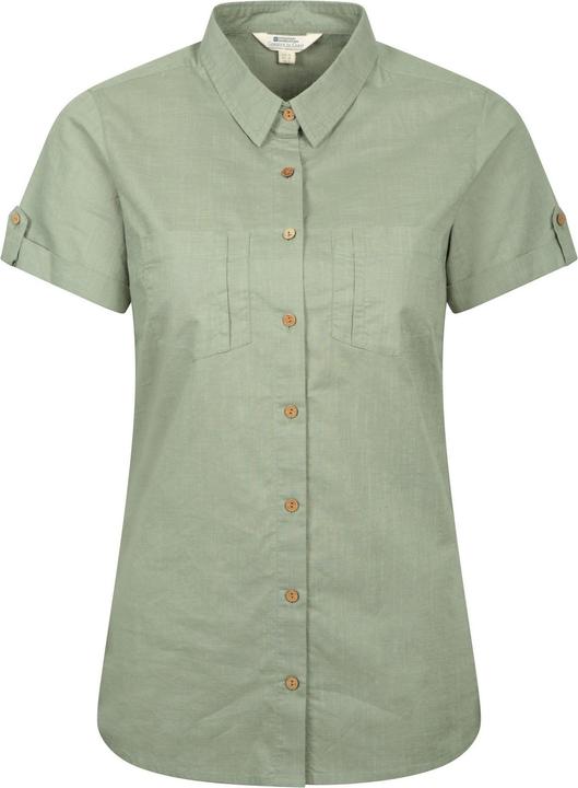 Actual product image Mountain Warehouse Womens/Ladies Coconut Short-Sleeved Shirt (48 D)