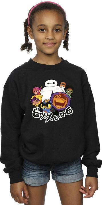 Immagine prodotto Disney Big Hero 6 Baymax Group Manga Felpa Ragazze (128)