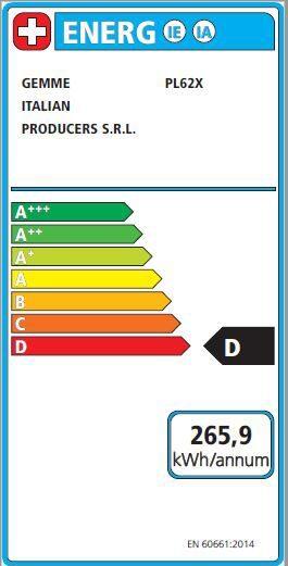 Energy Label Lelit Mara V2 (EU plug)