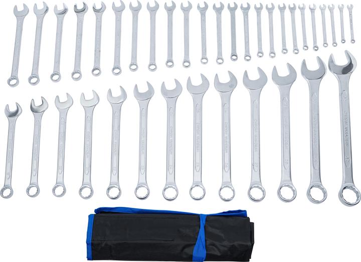Produktbild BGS Maul-Ringschlüssel-Satz (7 mm, 8 mm, 9 mm, 10  mm, 11 mm, 12 mm, 13 mm, 14 mm, 15 mm, 16 mm, 17 mm, 18 mm, 19 mm, 20 mm, 21 mm, 22 mm, 23 mm, 24 mm, 25 mm, 26 mm, 27 mm, 28 mm, 30 mm, 32 mm)