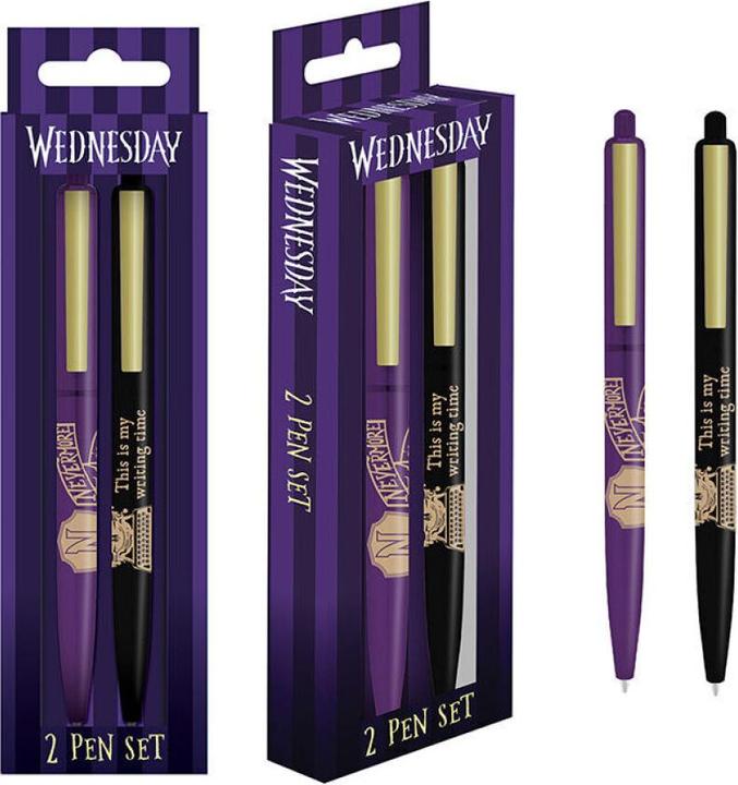Pyramid MERCREDI - Nevermore - Set de 2 Bics (2 x)