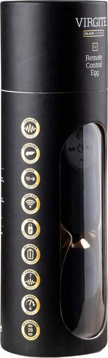 Actual product image Virgite Remote Control Egg G4 Black Edition (Vibro Egg)