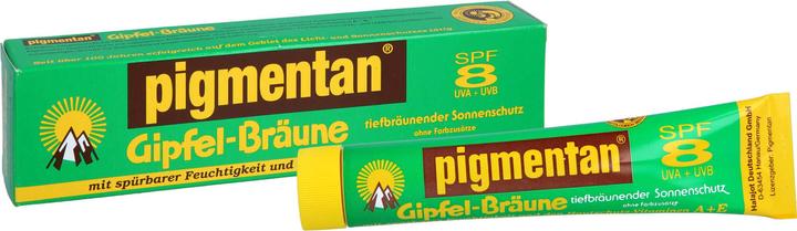 Immagine prodotto Pigmentan Crema solare Summit Tan SPF 8, 50 ml Crema (Crema solare, Fino a SPF 10, 50 ml)