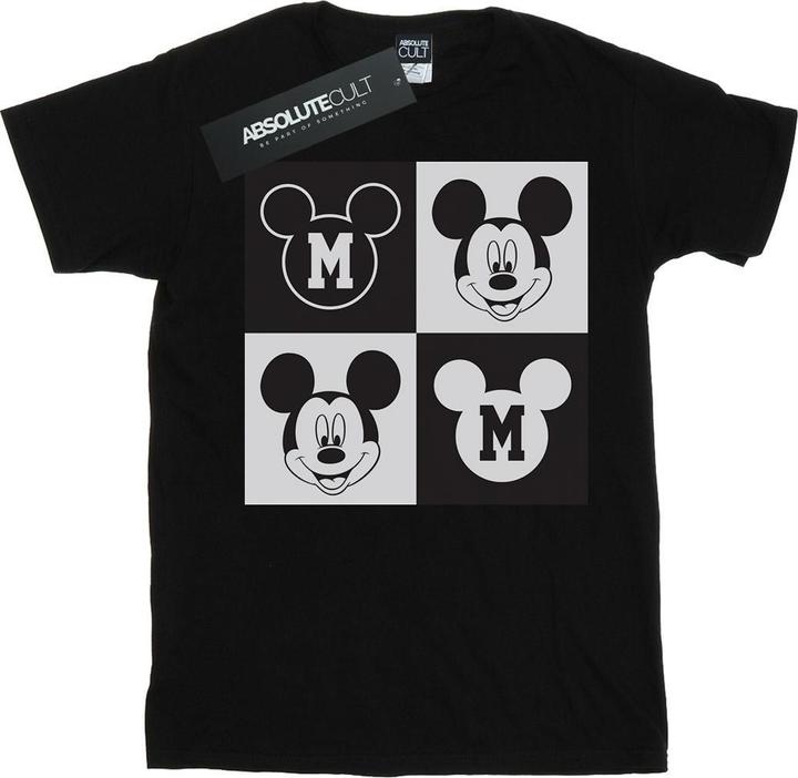 Produktbild Disney Mickey Mouse Smiling Squares TShirt (XL)
