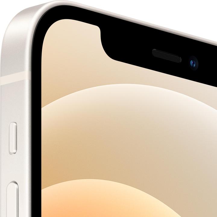 Produktbild Apple iPhone 12 (256 GB, White, 6.10", SIM + eSIM, 12 Mpx, 5G)