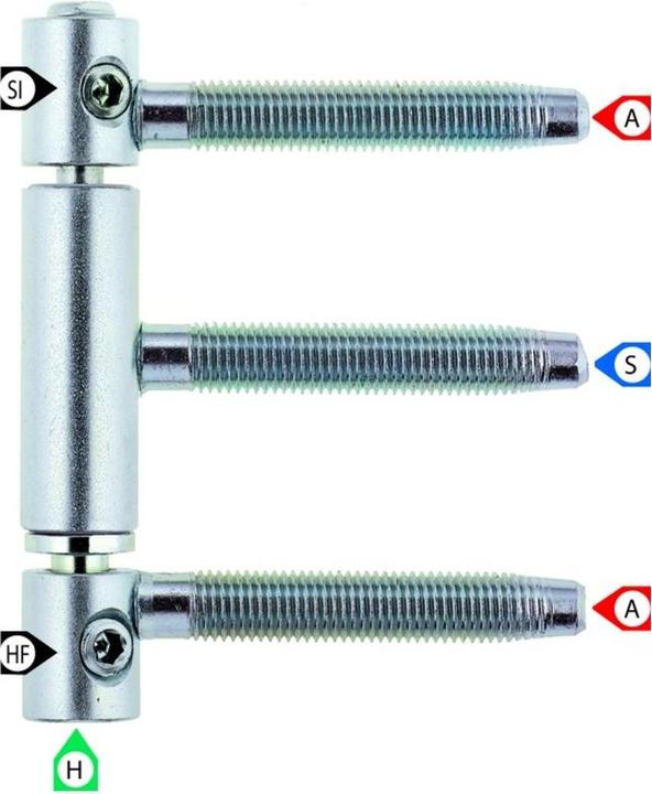 Actual product image Anuba Front door hinges Herkula 316 Lift