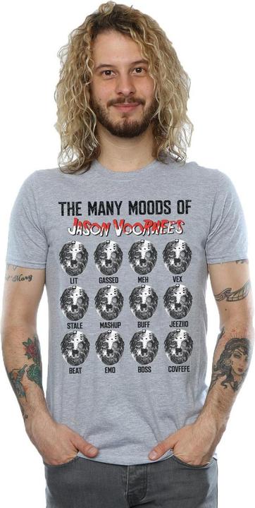 Immagine prodotto Absolute Cult The Many Moods Of Jason Voorhees Maglietta Uomo (3XL)