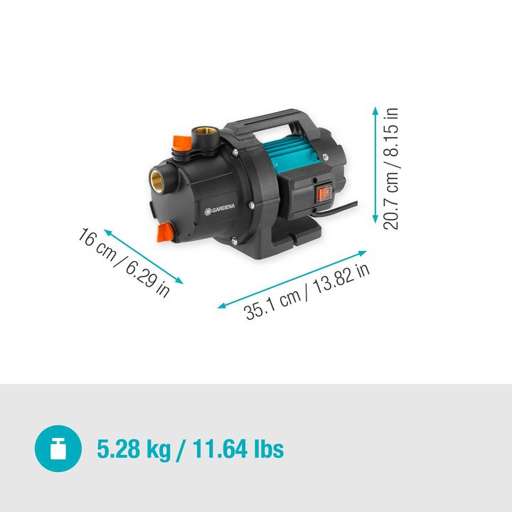 Productafbeelding Gardena Tuinpomp 3000/4 Basic, 9010-47 (Tuinpomp)